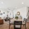 Living Room and Dining room with stairs
